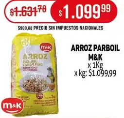 Makro M&K arroz parboil oferta