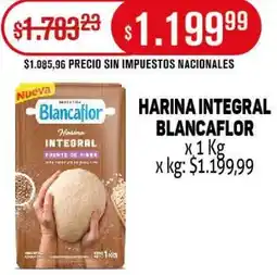 Makro Blancaflor harina integral oferta