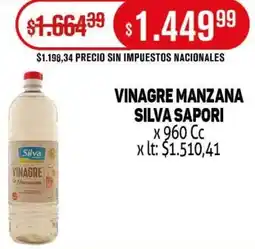Makro Silva vinagre manzana sapori oferta