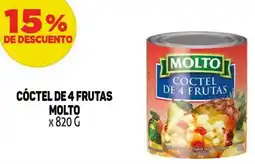 Makro Molto cóctel de 4 frutas oferta
