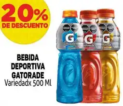Makro Bebida deportiva gatorade variedad oferta