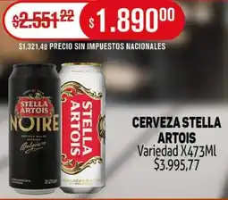 Makro Stella artois cerveza variedad oferta