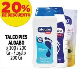 Makro Algabo talco pies oferta