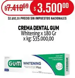 Makro Gum crema dental whitening oferta