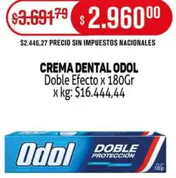 Makro Odol crema dental doble efecto oferta