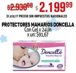 Makro Doncella protectores mamarios con gel oferta