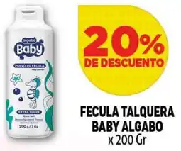 Makro Baby fecula talquera algabo oferta