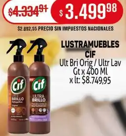 Makro Cif lustramuebles ult bri orig/ultr lav gt oferta