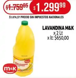 Makro M&K lavandina oferta