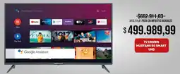 Makro Tv crown mustang 50 smart uhd oferta