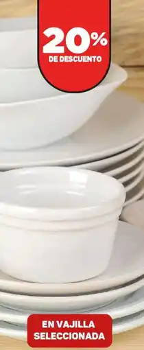 Makro En vajilla seleccionada oferta
