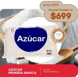 Supermercados Tadicor Azúcar primera marca oferta
