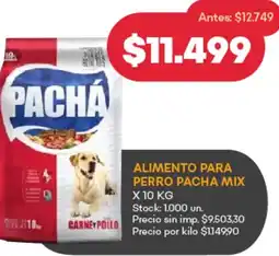 Supermercados Tadicor PACHA MIX ALIMENTO PARA PERRO oferta