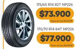 Supermercados Tadicor Sunny neumaticos 175/65 R14 82T NP226 oferta