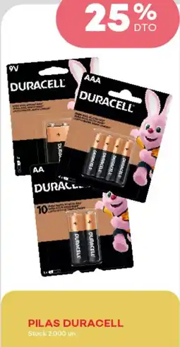 Supermercados Tadicor Duracell pilas oferta
