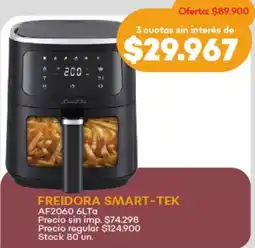 Supermercados Tadicor Smart-tek freidora oferta