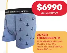 Supermercados Tadicor Tressesenta boxer oferta