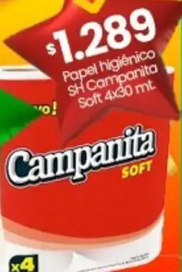 Punto Mayorista Campanita soft papel higiénico sh oferta