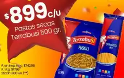 Punto Mayorista Terrabusi pastas secas oferta