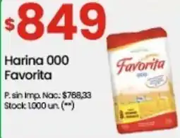 Punto Mayorista Favorita harina 000 oferta