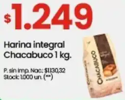 Punto Mayorista Chacabuco harina integral oferta