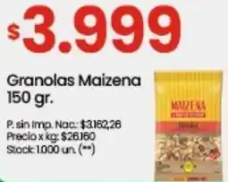 Punto Mayorista Maizena granolas oferta
