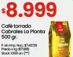 Punto Mayorista La planta café torrado cabrales oferta