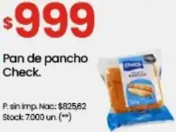 Punto Mayorista Check pan de pancho oferta