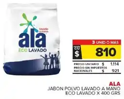 Carrefour Maxi Ala jabon polvo lavado a mano eco lavado oferta