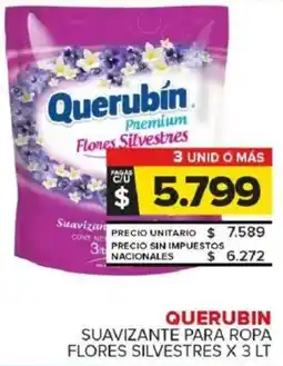Carrefour Maxi Querubin suavizante para ropa flores silvestres oferta