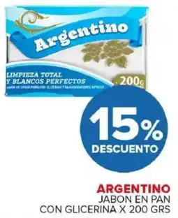 Carrefour Maxi Argentino jabon en pan con glicerina oferta