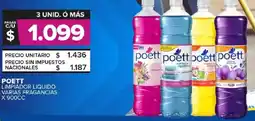 Carrefour Maxi Poett limpiador liquido varias fragancias oferta