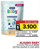 Carrefour Maxi Algabo baby polvo fecula bebe extra suave oferta