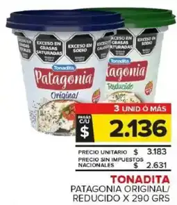 Carrefour Maxi Tonadita patagonia original reducido oferta