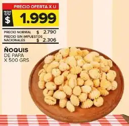 Carrefour Maxi Ñoquis de papa oferta
