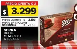 Carrefour Maxi Serra dulce membrillo oferta