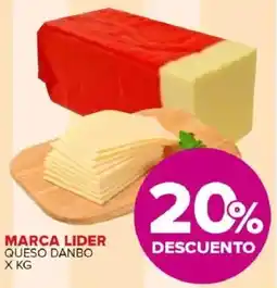 Carrefour Maxi Marca lider queso danbo oferta