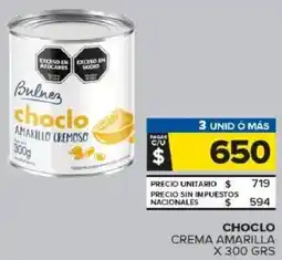 Carrefour Maxi Bulnez choclo crema amarilla oferta