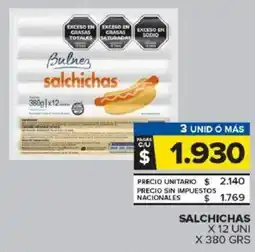 Carrefour Maxi Salchichas oferta
