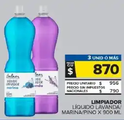 Carrefour Maxi Bulnez limpiador líquido lavanda/ marina/pino oferta