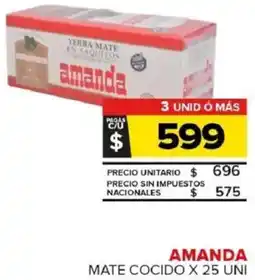 Carrefour Maxi Amanda mate cocido oferta