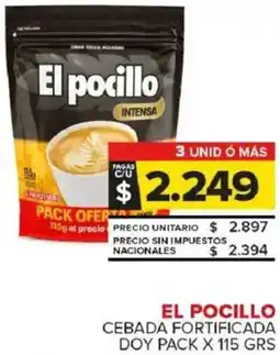 Carrefour Maxi El pocillo cebada fortificada doy pack oferta
