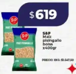 Supermayorista Vital S&P maíz plsingallo bolsa oferta