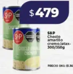 Supermayorista Vital S&P choclo amarillo cromo lata oferta