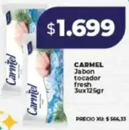 Supermayorista Vital Carmel jabon tocador fresh oferta