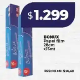 Supermayorista Vital Bonux papel film oferta