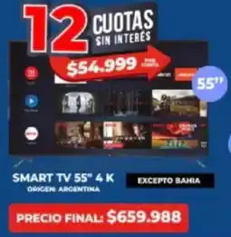 Supermayorista Vital Smart tv 55" oferta