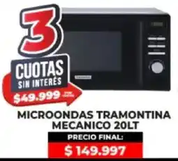 Supermayorista Vital Microondas tramontina mecanico oferta