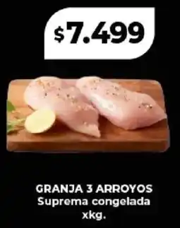 Supermayorista Vital Granja 3 arroyos suprema congelada oferta