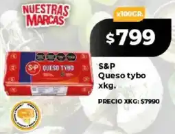 Supermayorista Vital S&P queso tybo oferta